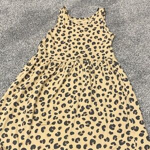 H&M Kids Leopard Print Dress - Beige and Black
